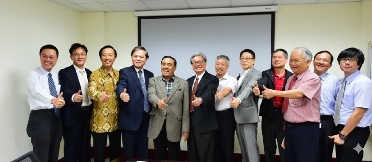 Group photo during Indonesian delegation visit to LINKAE ELECTRIC