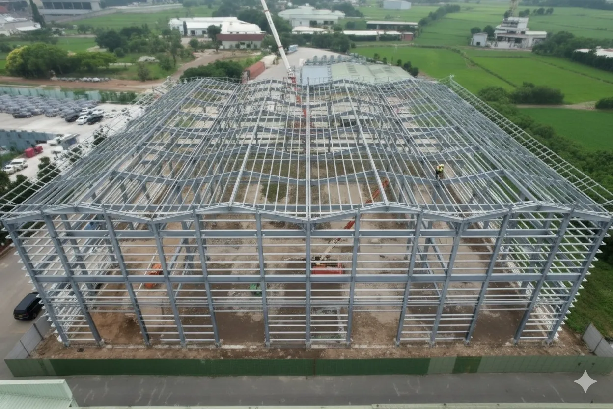 Beam-raising ceremony at LINKAE ELECTRIC new plant