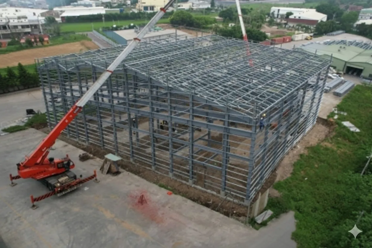 New plant construction activities at LINKAE ELECTRIC